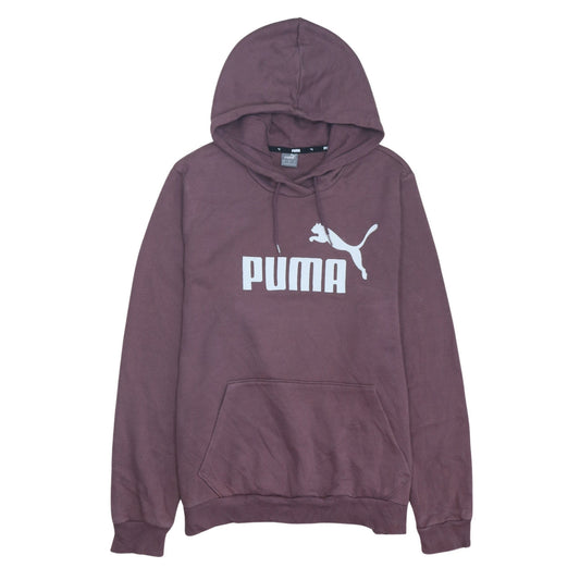 Womens UK Size XL PUMA Brown Pullover Hoodie