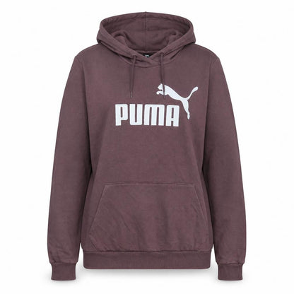 Womens UK Size XL PUMA Brown Pullover Hoodie
