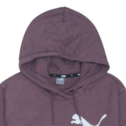 Womens UK Size XL PUMA Brown Pullover Hoodie