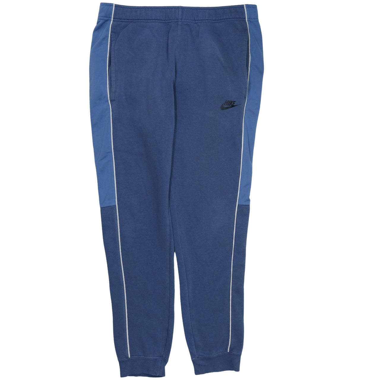 Mens UK Size M Nike Regular Fit Jogger Blue Trousers