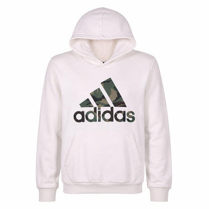 Mens UK Size XS adidas White Pullover Hoodie
