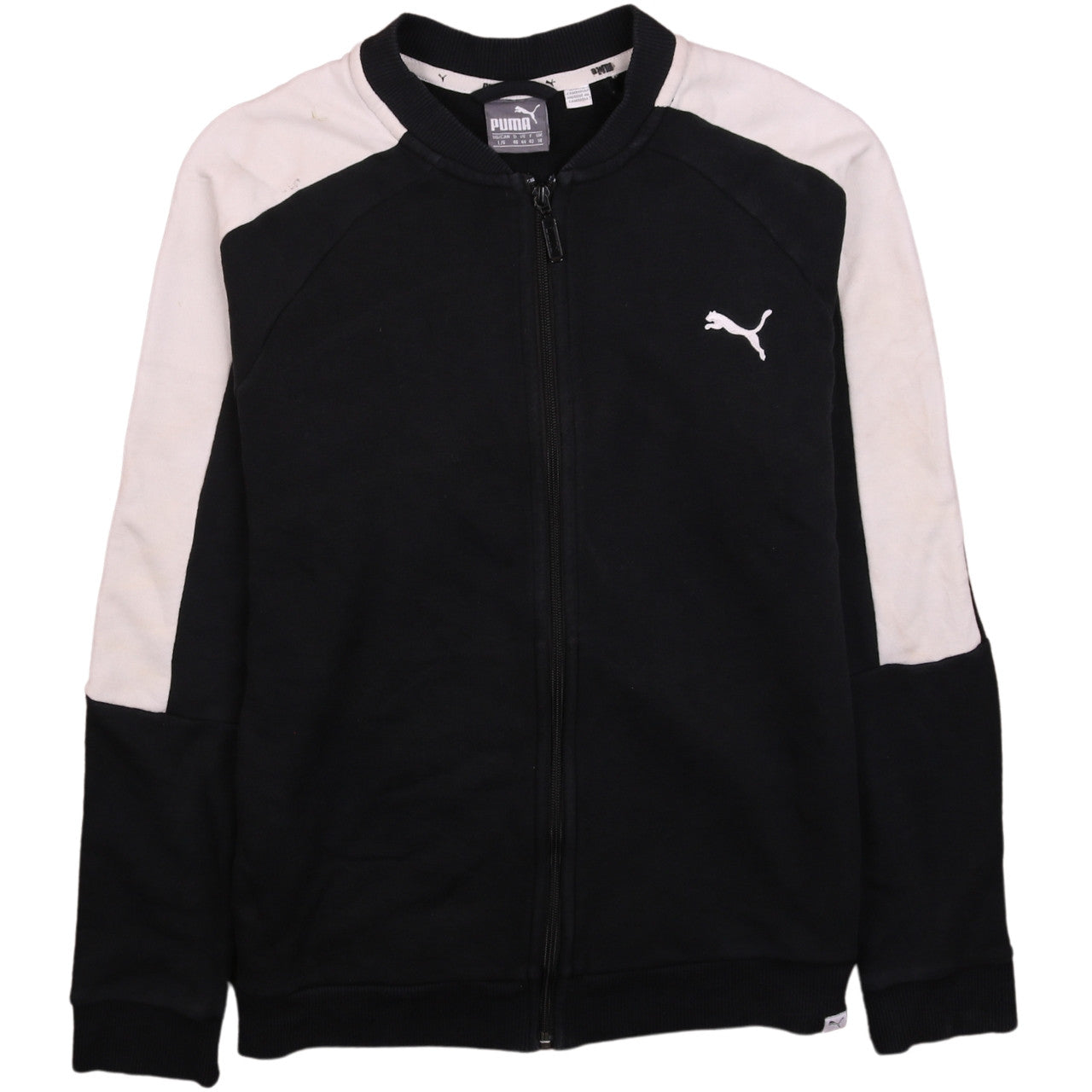 Womens UK Size 14 PUMA Black Full Zip Sweatshirt