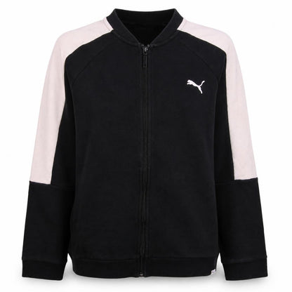 Womens UK Size 14 PUMA Black Full Zip Sweatshirt