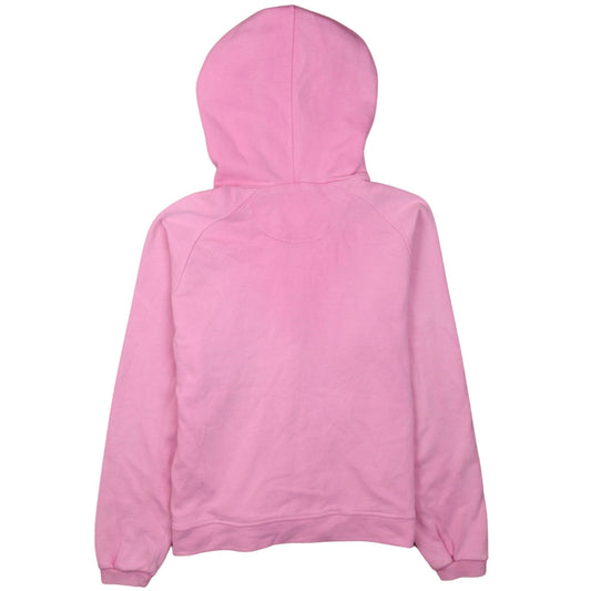 Champion Women Pink Full Zip Hoodie M Cotton Blend Casual