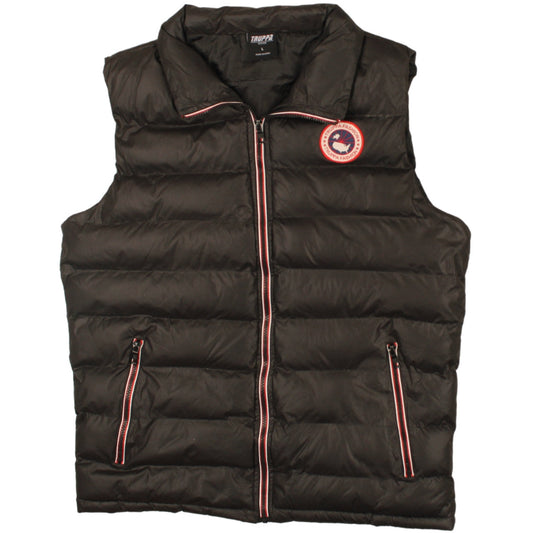 Mens UK Size L Truppa Black Puffer Jacket