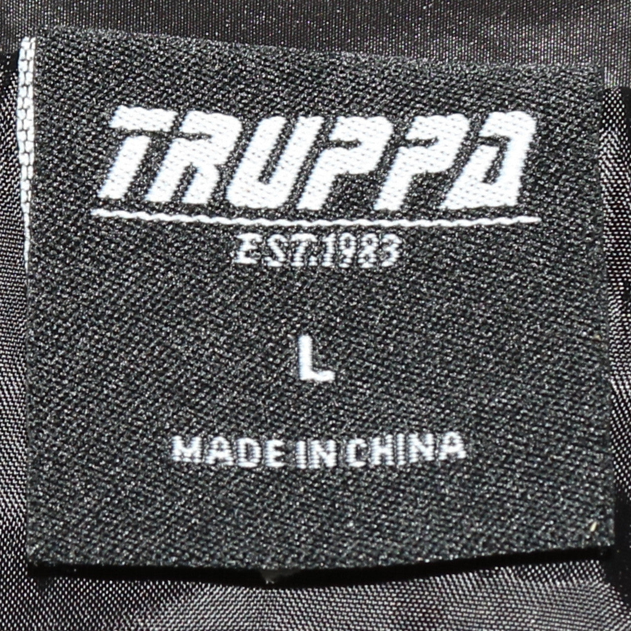 Mens UK Size L Truppa Black Puffer Jacket