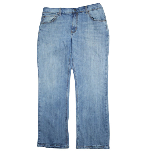 Mens UK Size L Wrangler Regular Fit Straight Jeans