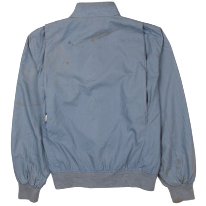 Puma Men Blue L Bomber Jacket Retro Sports Full Zip