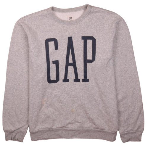 Womens UK Size L Gap Grey Pullover Sweatshirt