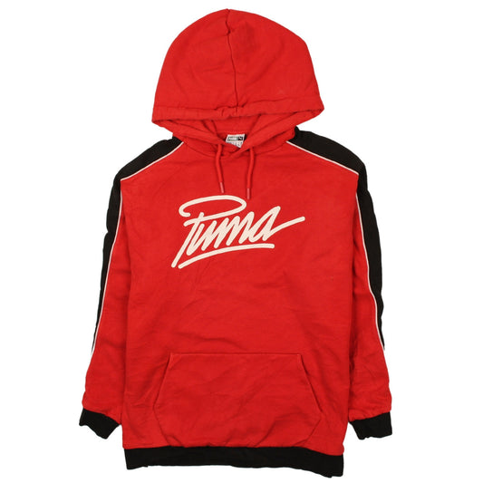 Womens UK Size 8 PUMA Red Pullover Hoodie