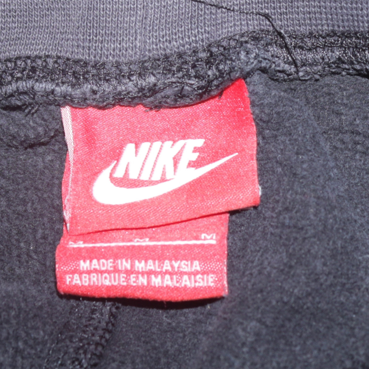 Mens UK Size M Nike Regular Fit Sweatpants Black Trousers