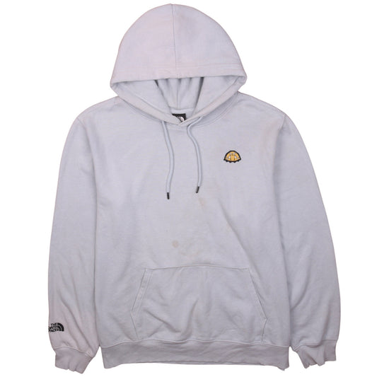 Mens UK Size XL The North Face White Pullover Hoodie