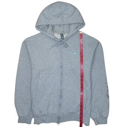 Adidas by Stella McCartney Grey Full Zip Hoodie Unisex S Regular