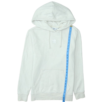 Adidas Women's Ivory Hoodie Size 10 Pullover Cotton Blend