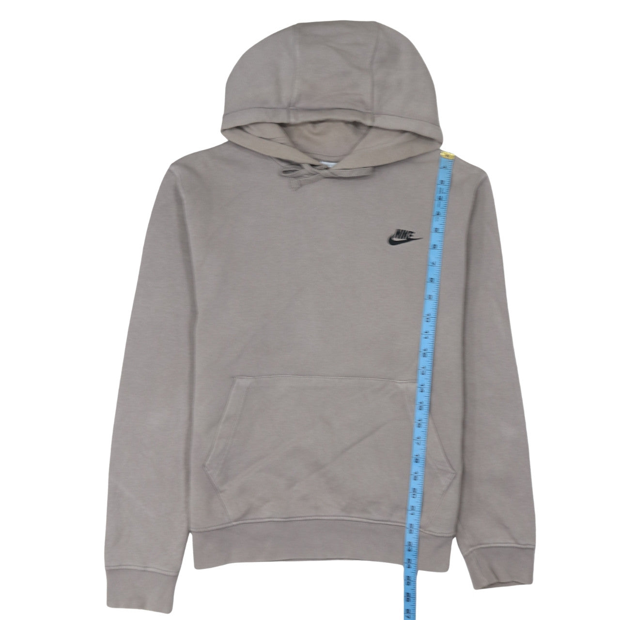 Mens UK Size S Nike Beige Pullover Hoodie