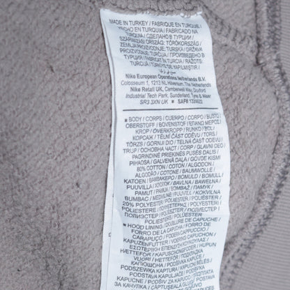 Mens UK Size S Nike Beige Pullover Hoodie