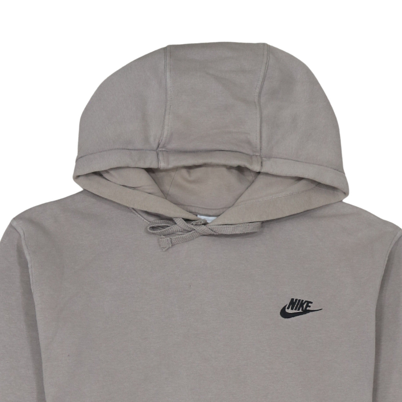 Mens UK Size S Nike Beige Pullover Hoodie