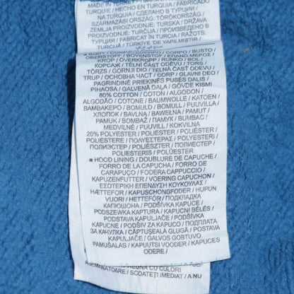 Nike Men's Blue Pullover Hoodie Small Athletic Dept Graphic