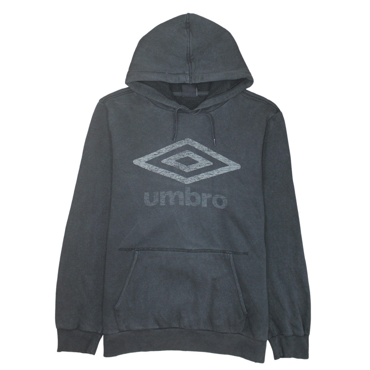 Mens UK Size XL Umbro Black Pullover Hoodie