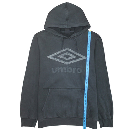 Mens UK Size XL Umbro Black Pullover Hoodie