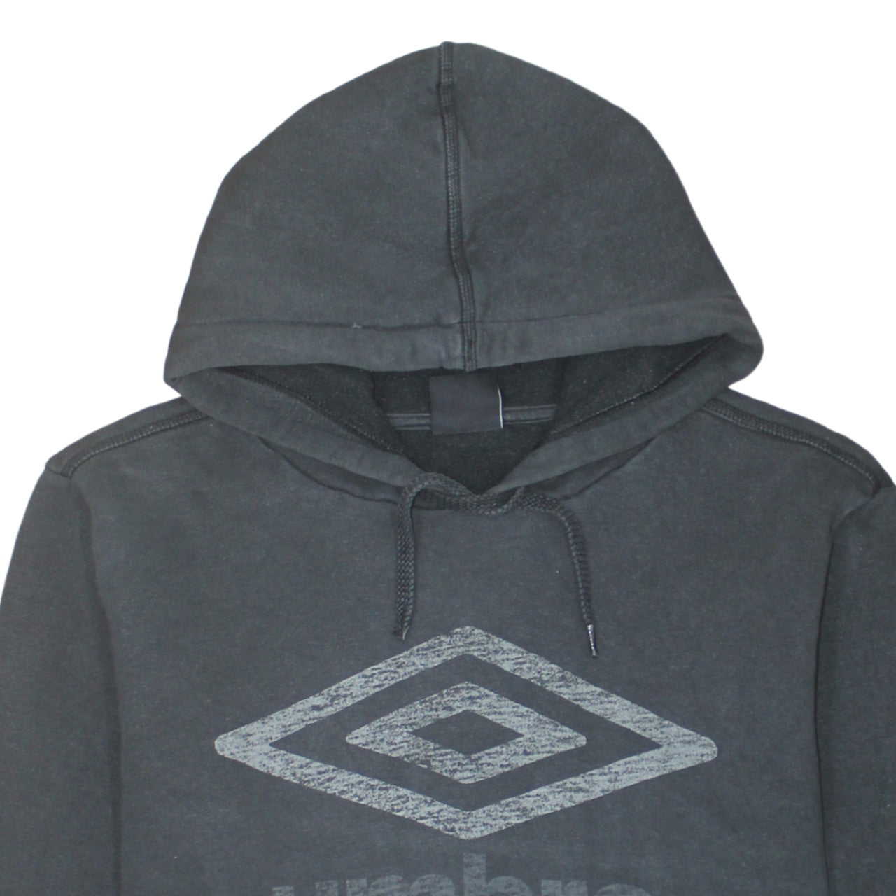 Mens UK Size XL Umbro Black Pullover Hoodie