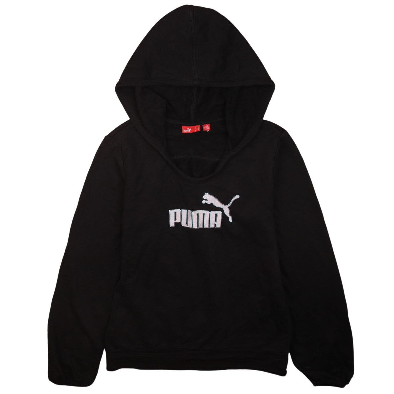 Womens UK Size 12 PUMA Black Pullover Hoodie