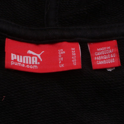 Womens UK Size 12 PUMA Black Pullover Hoodie