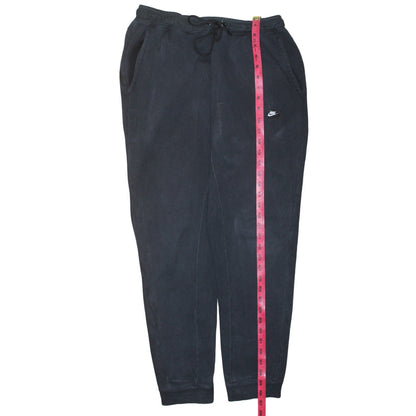 Mens UK Size M Nike Regular Fit Jogger Black Trousers