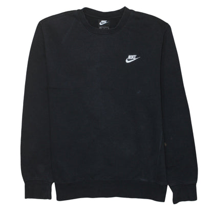 Nike Men's Black Small Pullover Crew Neck Sweatshirt