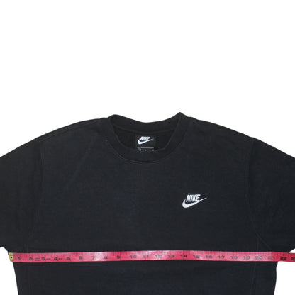 Nike Men's Black Small Pullover Crew Neck Sweatshirt