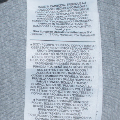 Mens UK Size XS Nike Grey Full Zip Hoodie