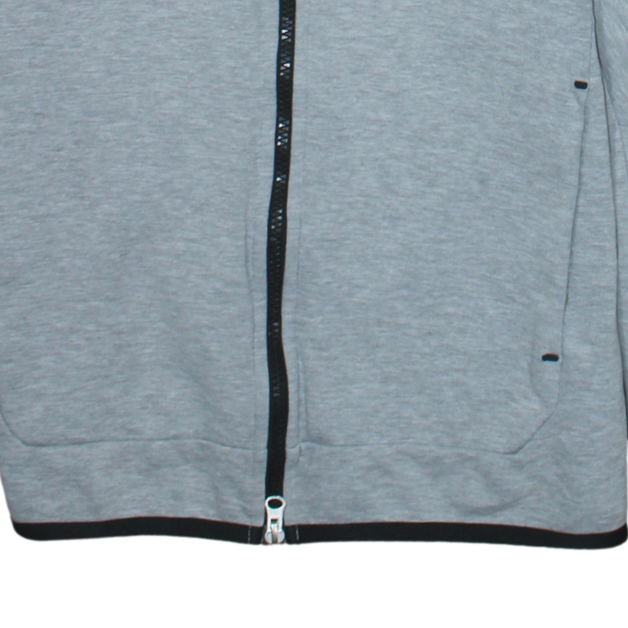 Mens UK Size XS Nike Grey Full Zip Hoodie