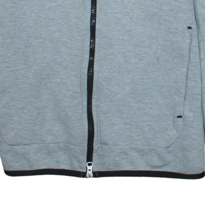 Mens UK Size XS Nike Grey Full Zip Hoodie