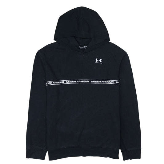 Boys UK Size 16 Years Under armour Black Pullover Hoodie