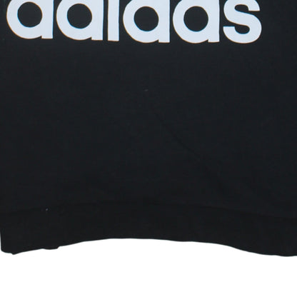 Womens UK Size 16 adidas Black Pullover Sweatshirt