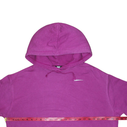 Nike Women’s Pink Pullover Hoodie Small Cotton Blend Lined