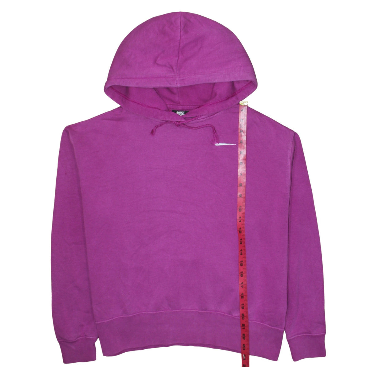 Nike Women’s Pink Pullover Hoodie Small Cotton Blend Lined