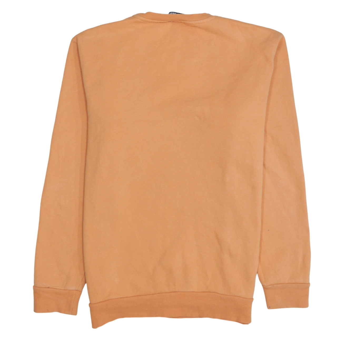 Ellesse Men's Orange Crew Neck Fleece Sweatshirt L Regular Fit