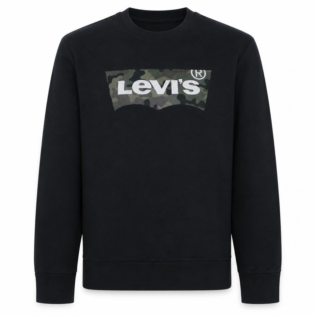 Mens UK Size S Levi's Black Pullover Sweatshirt