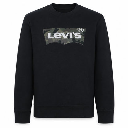 Mens UK Size S Levi's Black Pullover Sweatshirt