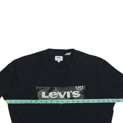 Mens UK Size S Levi's Black Pullover Sweatshirt