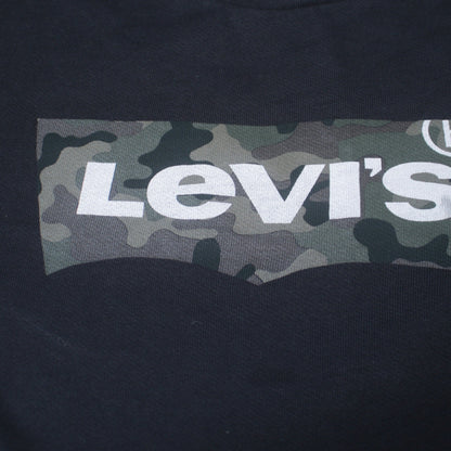 Mens UK Size S Levi's Black Pullover Sweatshirt
