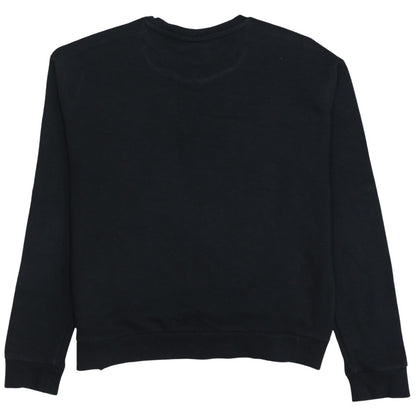Womens UK Size M FILA Black Pullover Sweatshirt