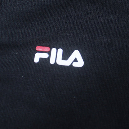 Womens UK Size M FILA Black Pullover Sweatshirt