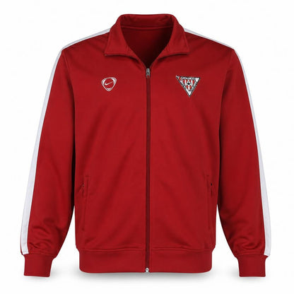 Mens UK Size L Nike Red Full Zip Sweatshirt