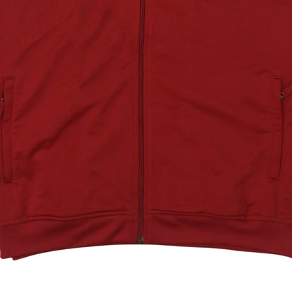 Mens UK Size L Nike Red Full Zip Sweatshirt