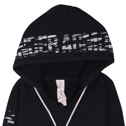 Womens UK Size L Under armour Black Pullover Hoodie