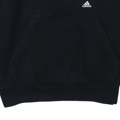 Mens UK Size S adidas Black Pullover Hoodie