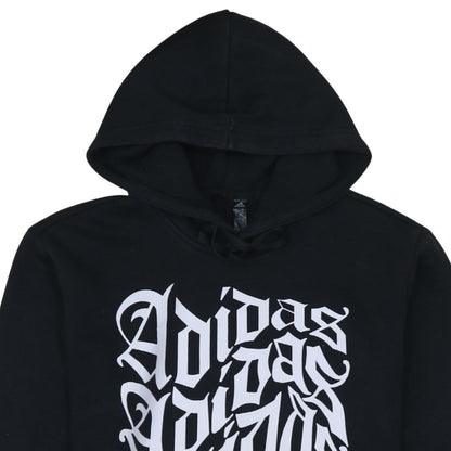 Mens UK Size S adidas Black Pullover Hoodie