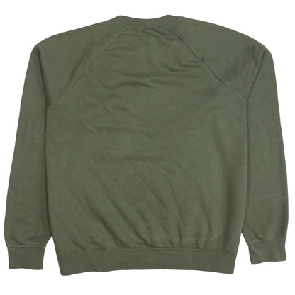 Womens UK Size L Nike Green Pullover Sweatshirt